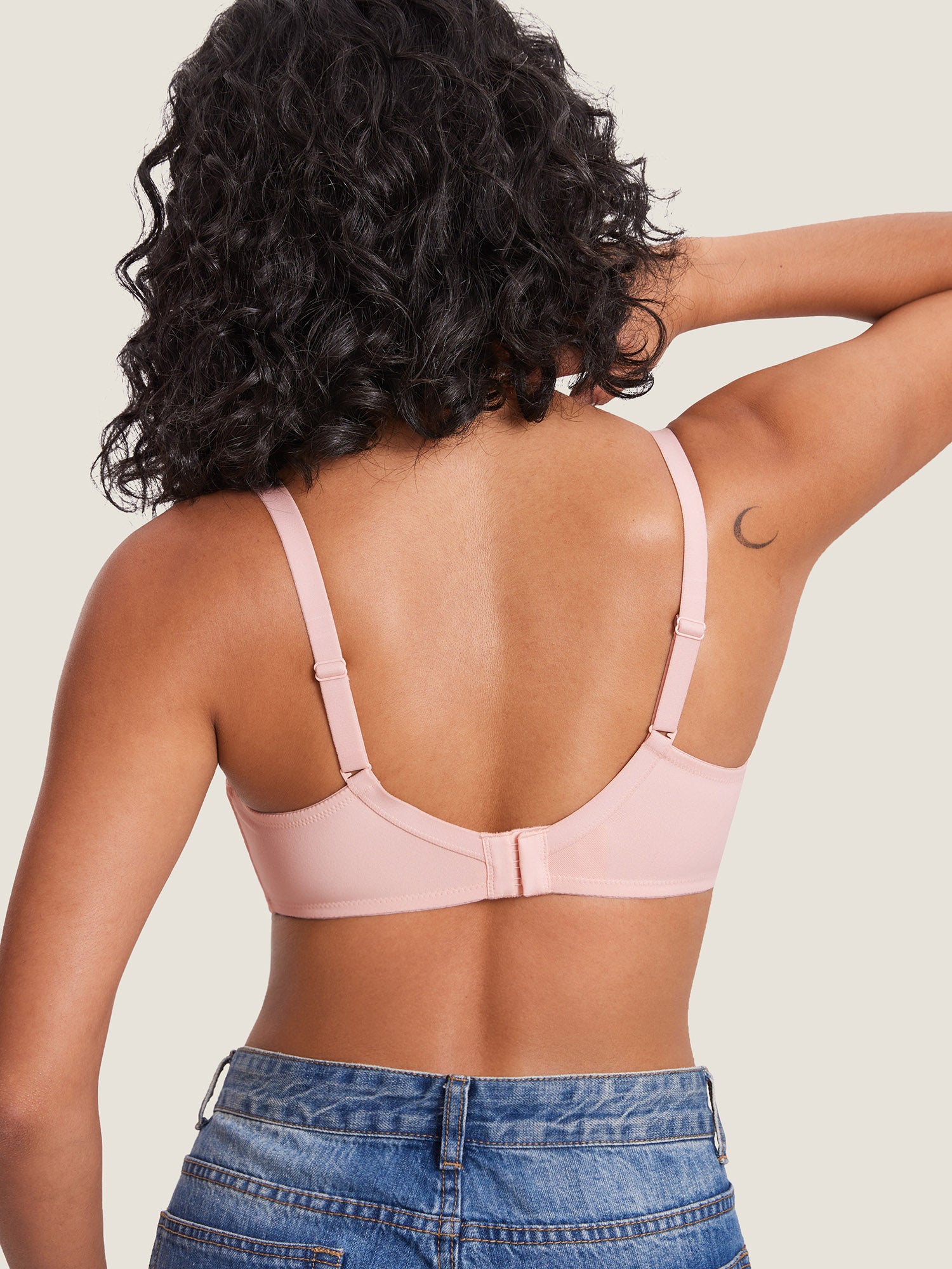 Cotton Lining Hands Free Pumping Bra Blush Pink