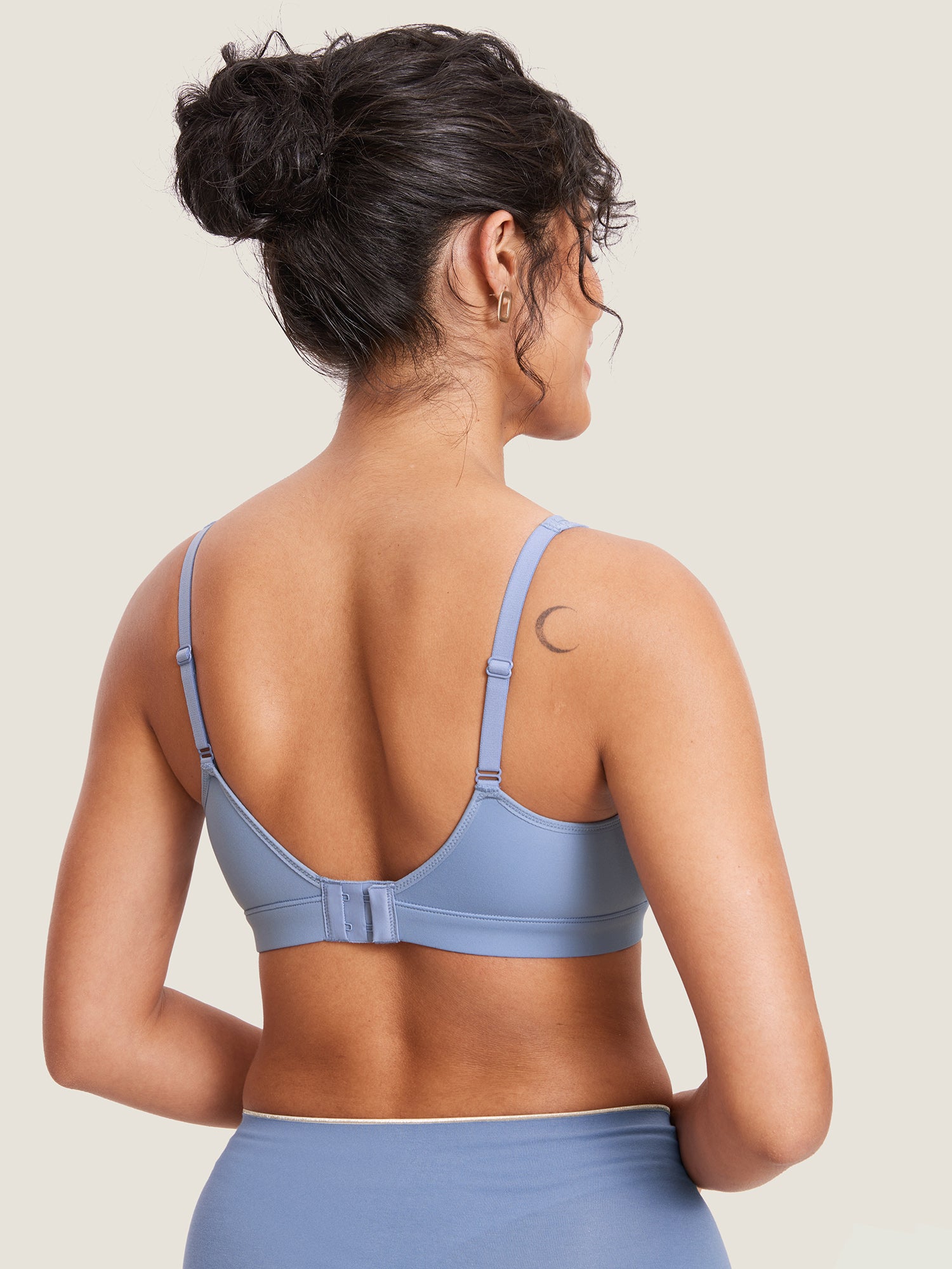 Natrelax® Velcro All-in-One Nursing & Pumping Bra Frost Blue