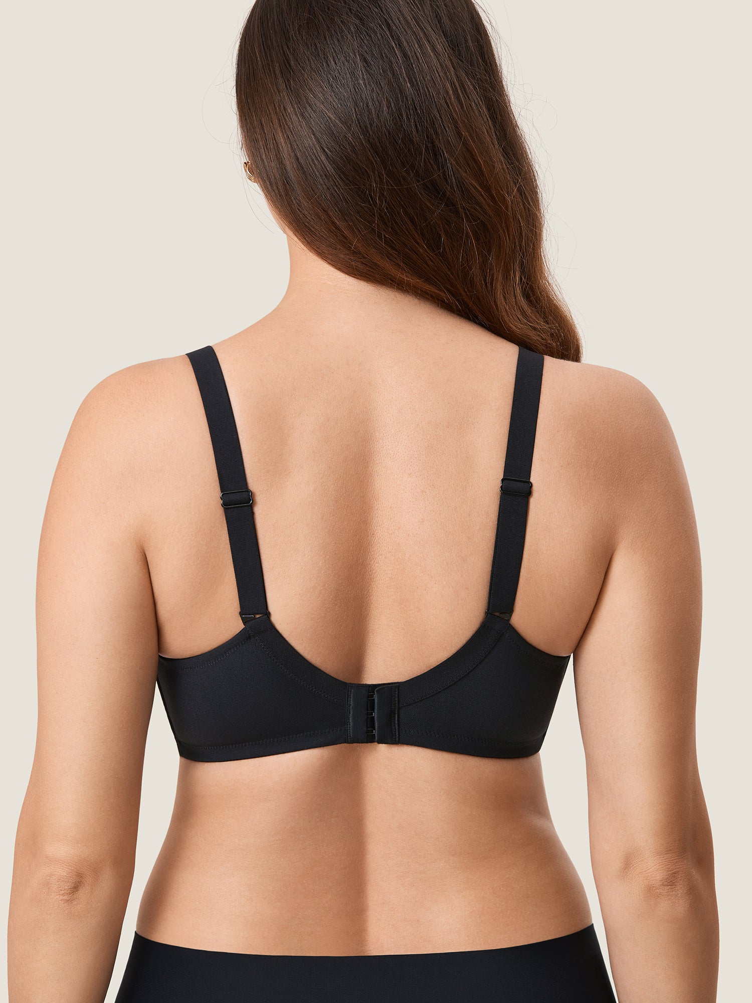 Cotton Lining Hands Free Pumping Bra Black