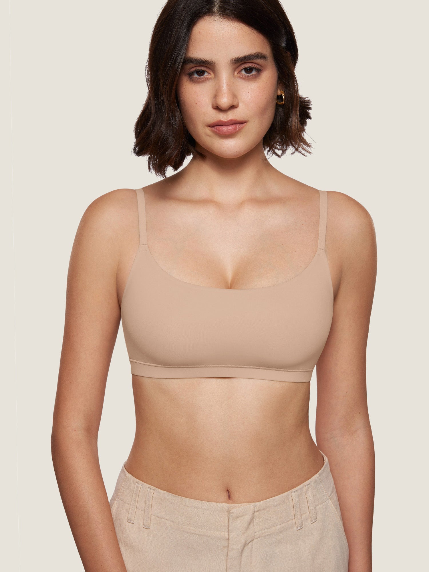 Inbarely® Scoop Everyday Bralette Wheat Beige