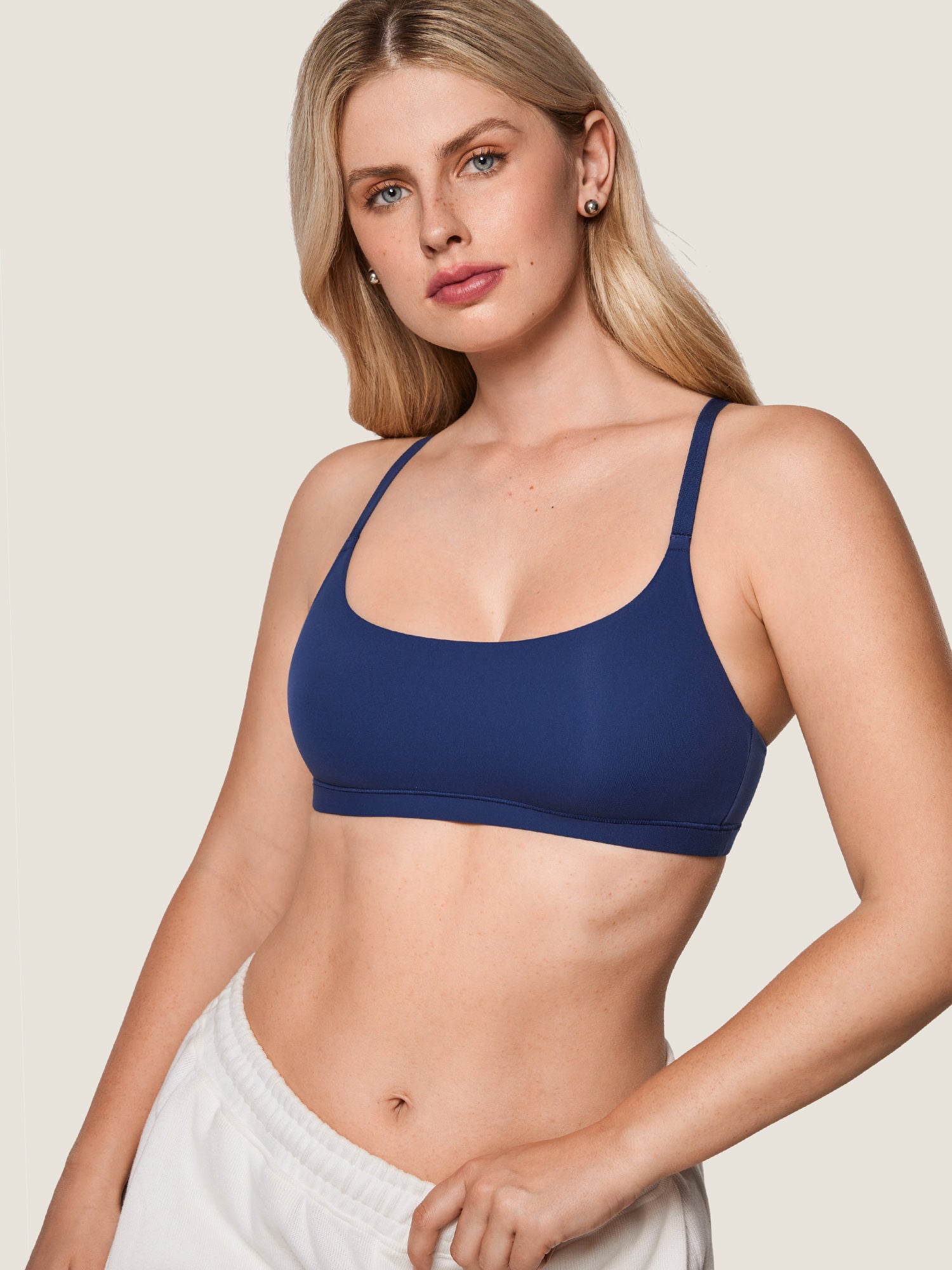 Inbarely® Racerback Everyday Bralette Nightfall Blue