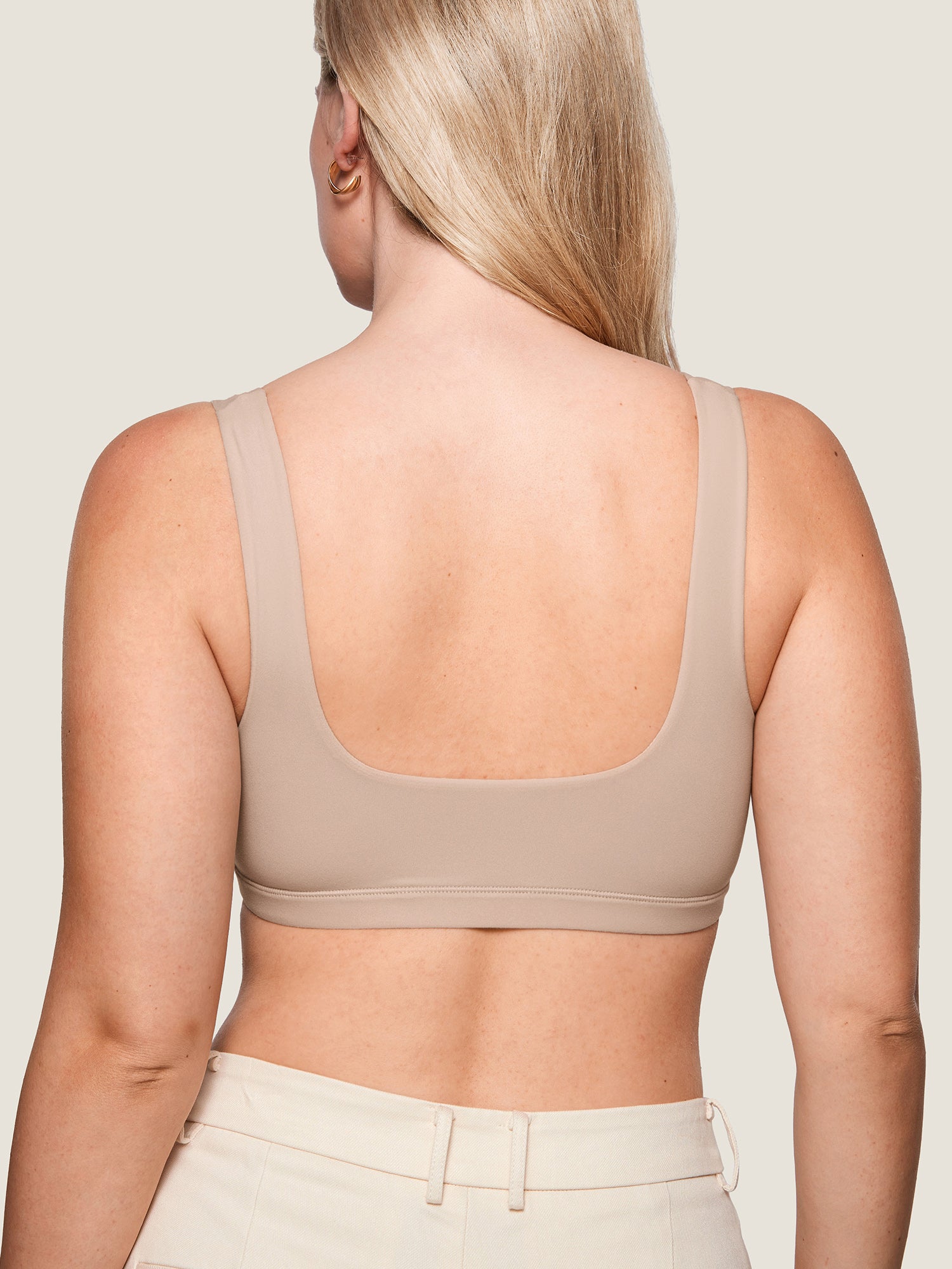 Inbarely® Soft Seamless Everyday Bralette Rose Gray