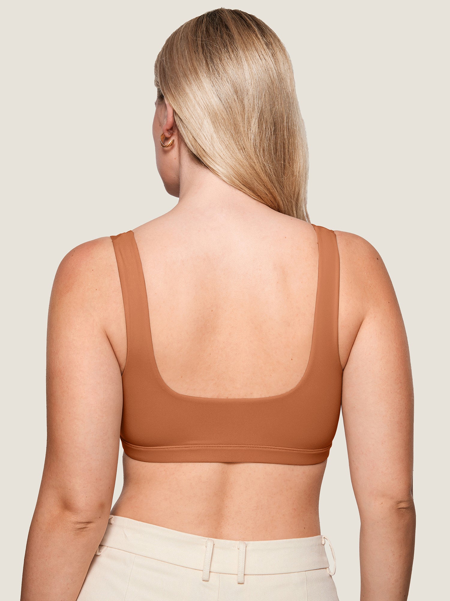 Inbarely® Soft Seamless Everyday Bralette Bronze Beige