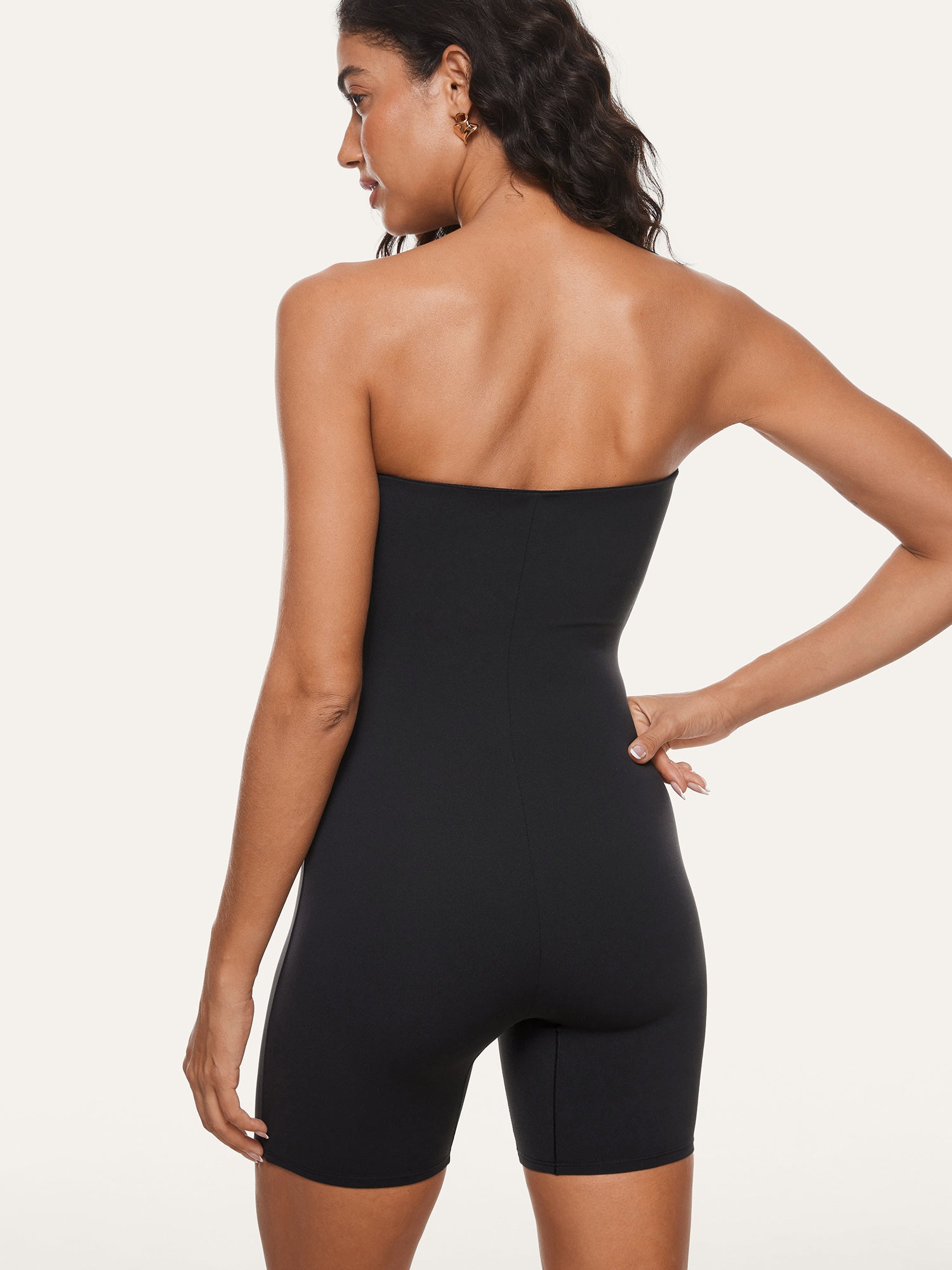 Natrelax™ Strapless Romper Black