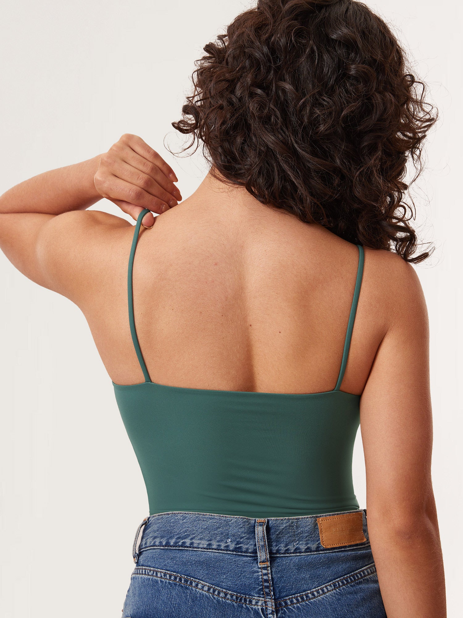 Inbarely® Cami Bodysuit Midnight Emerald