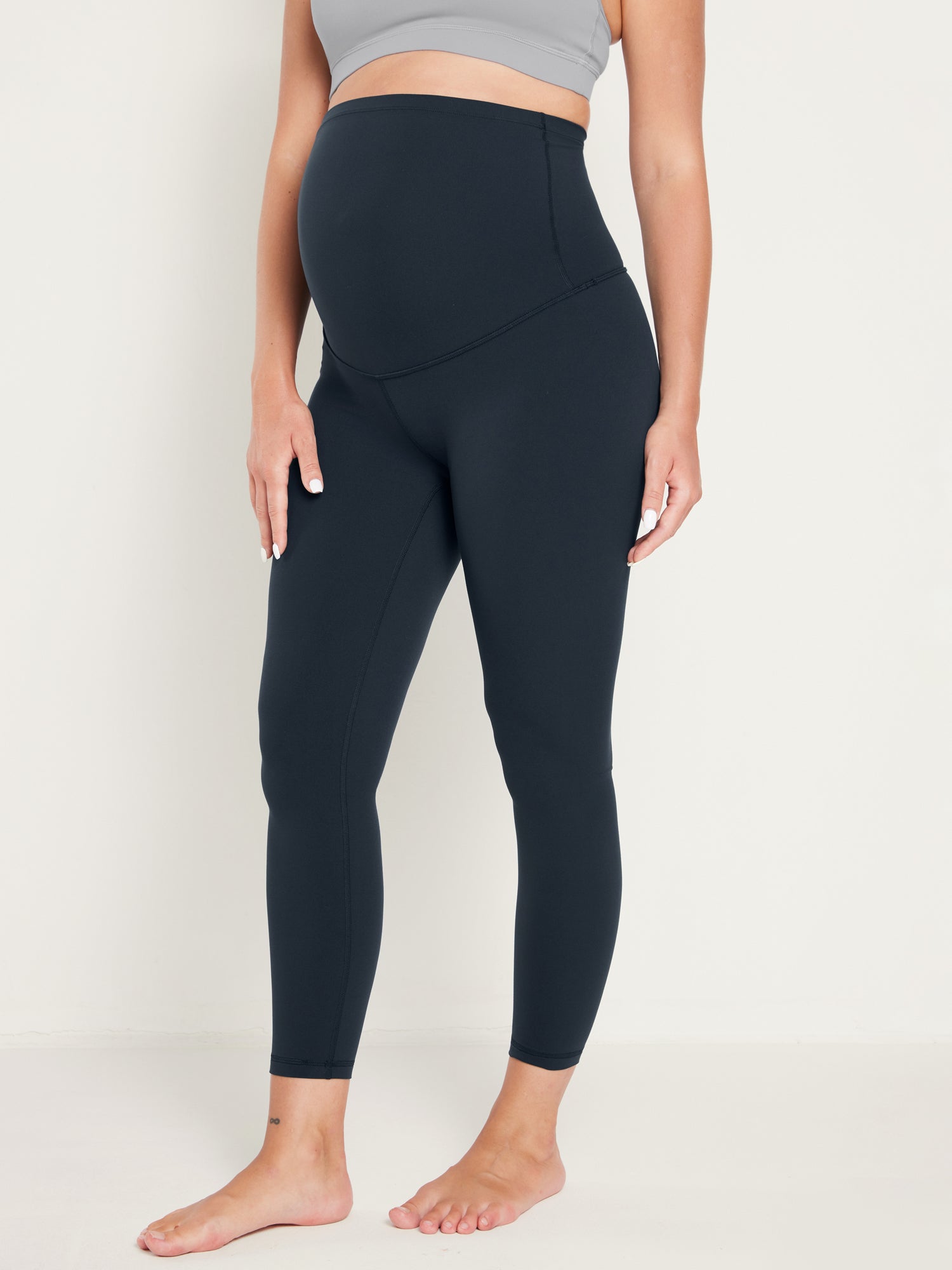 Natrelax® Maternity Leggings 25" - Super High Waist True Navy