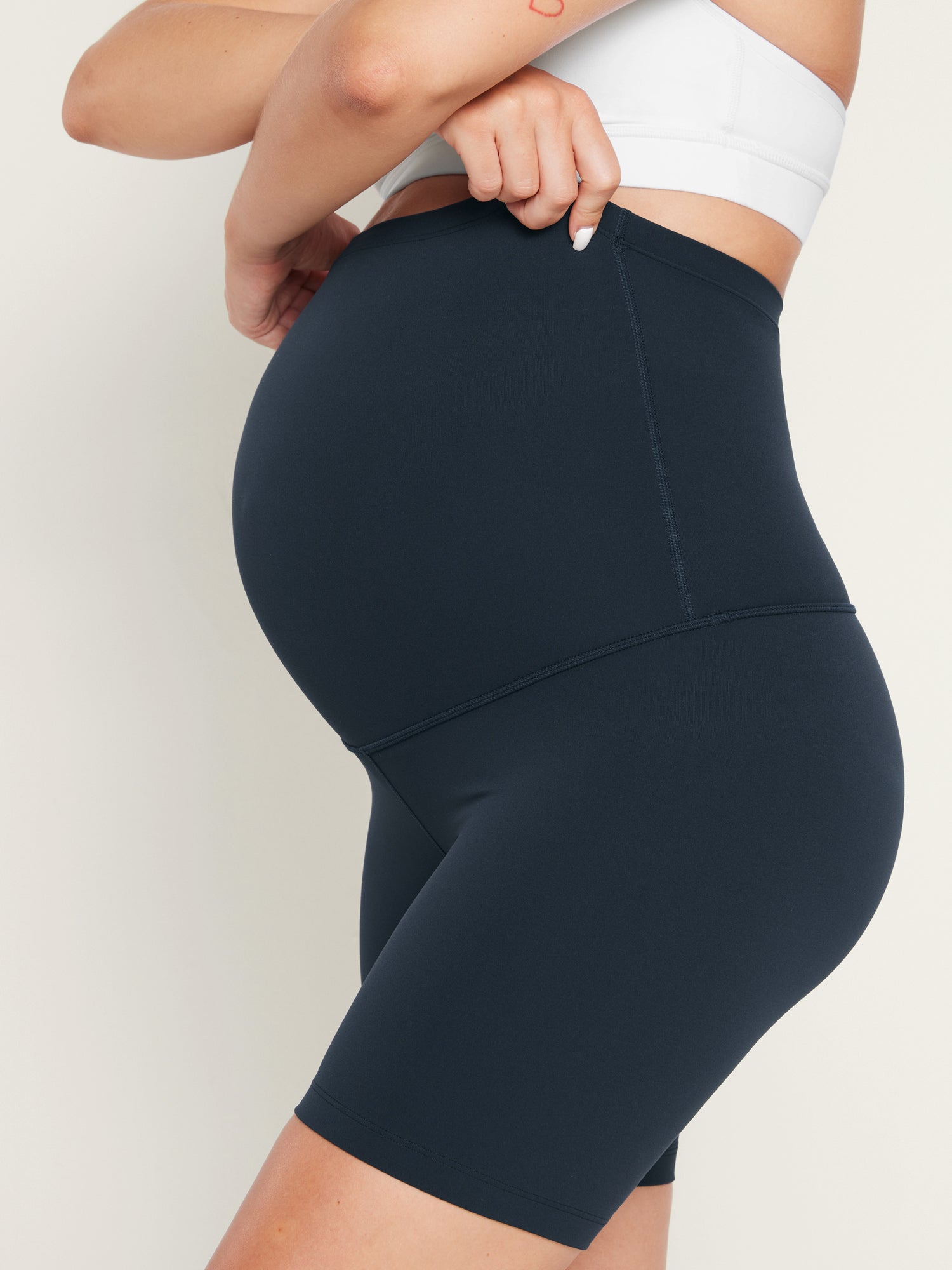 Natrelax® Maternity Leggings 6" - Super High Waist True Navy